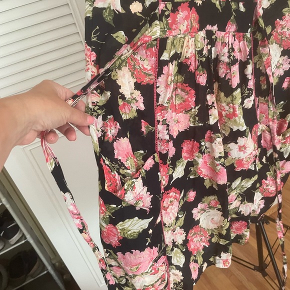 April Cornell, 100 % cotton dress with embroidery and mother for all buttons - Picture 7 of 13